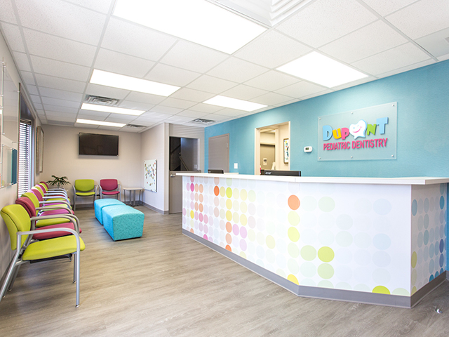 Pediatric Dentist Dr. Jenna Schulten in Louisville, KY. kids playing in game area