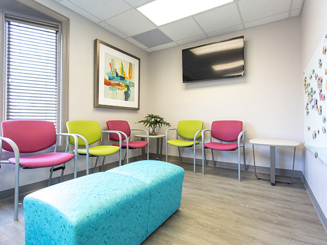 Pediatric Dentist Dr. Jenna Schulten in Louisville, KY. kids play area